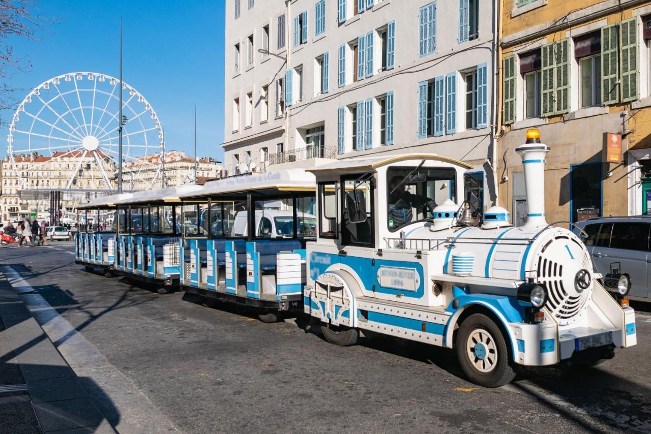 Ferienwohnung Aux Pieds De La Bonne Mere - Centre - Wifi Marseilles Exterior foto